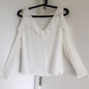 Brand new Club Monaco off shoulder blouse- Size S